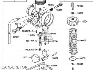 CARBURETOR - RM60 2003 (K3) USA (E03)