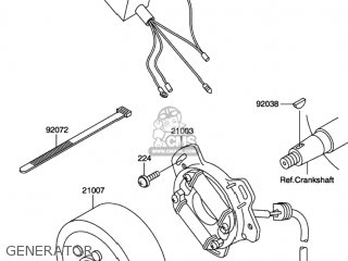GENERATOR - RM60 2003 (K3) USA (E03)