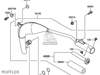 MUFFLER - RM60 2003 (K3) USA (E03)