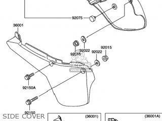 SIDE COVER - RM60 2003 (K3) USA (E03)