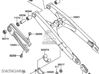 SWINGARM - RM60 2003 (K3) USA (E03)