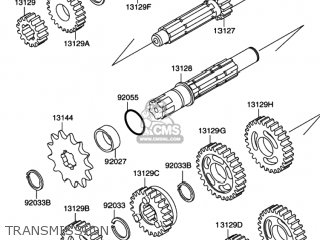 TRANSMISSION - RM60 2003 (K3) USA (E03)