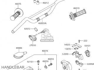 HANDLEBAR - RM65 2003 (K3) USA (E03)