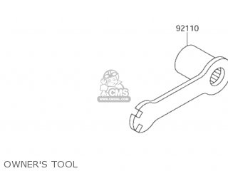 OWNER'S TOOL - RM65 2003 (K3) USA (E03)