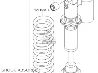 SHOCK ABSORBER - RM65 2003 (K3) USA (E03)