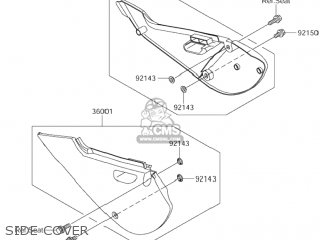 SIDE COVER - RM65 2003 (K3) USA (E03)