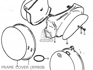 FRAME COVER (RM80B - RM80 1977 (B) USA (E03)