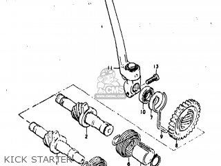 KICK STARTER - RM80 1977 (B) USA (E03)