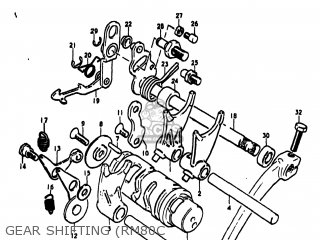 GEAR SHIFTING (RM80C - RM80 1978 (C) USA (E03)