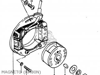 MAGNETO (RM80N) - RM80 1979 (N) USA (E03)