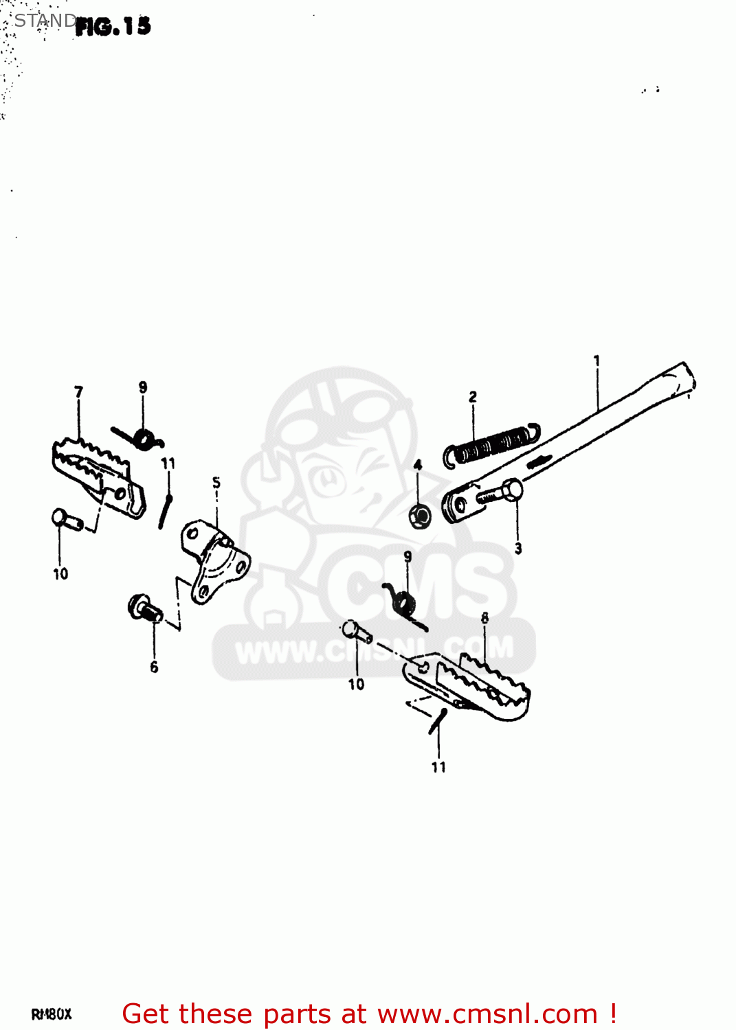 STAND RM80 1980 (T) USA (E03)