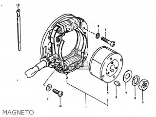 MAGNETO - RM80 1981 (X) USA (E03)