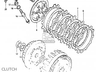 CLUTCH - RM80 1982 (Z) USA (E03)