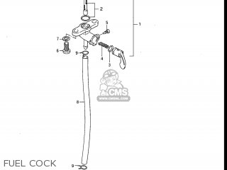 FUEL COCK - RM80 1983 (D) USA (E03)