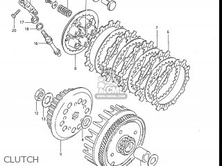 CLUTCH - RM80 1984 (E) USA (E03)