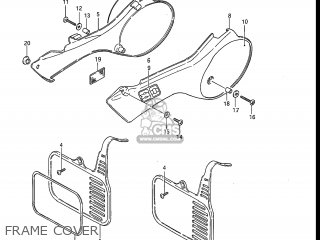 FRAME COVER - RM80 1984 (E) USA (E03)
