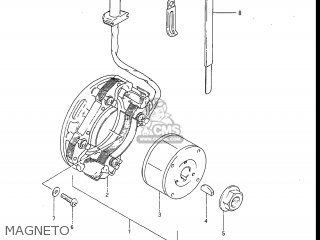 MAGNETO - RM80 1984 (E) USA (E03)