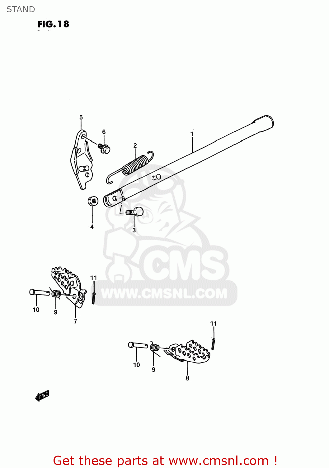 STAND RM80 1989 (K) USA (E03)
