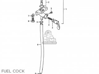 FUEL COCK - RM80 1991 (M) USA (E03)