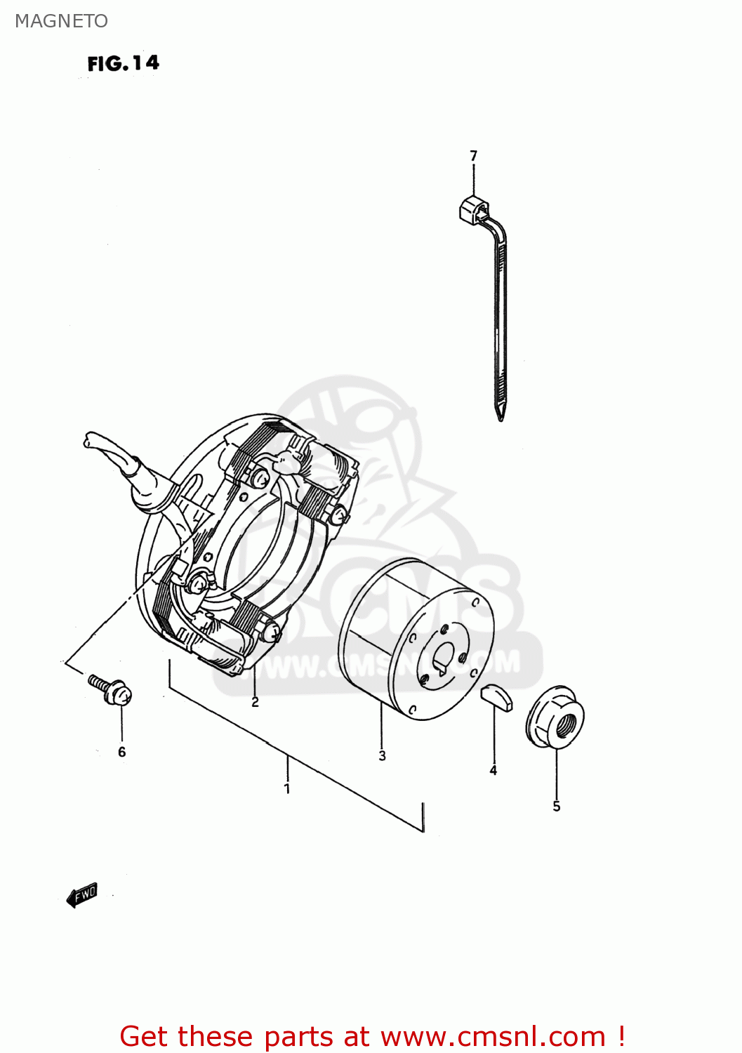 MAGNETO RM80 1992 (N) USA (E03)