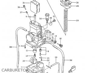 CARBURETOR - RM80 1996 (T) USA (E03)