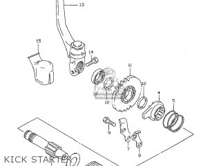 KICK STARTER - RM80 1996 (T) USA (E03)