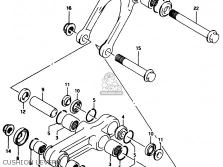 CUSHION LEVER - RM80 1996 (T)