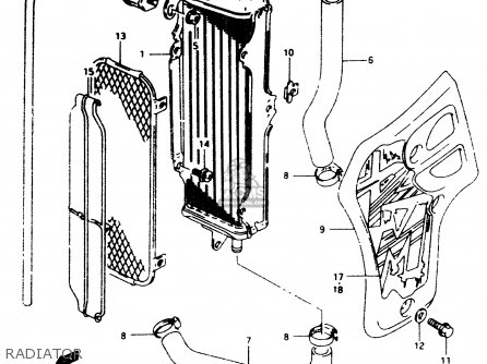 RADIATOR - RM80 1996 (T)