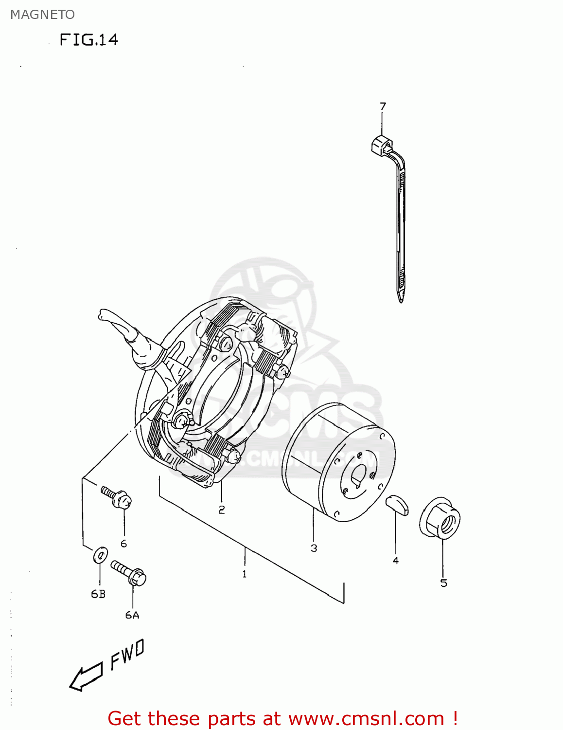 MAGNETO RM80 1997 (V) USA (E03)
