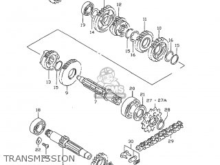 TRANSMISSION - RM80 1997 (V) USA (E03)