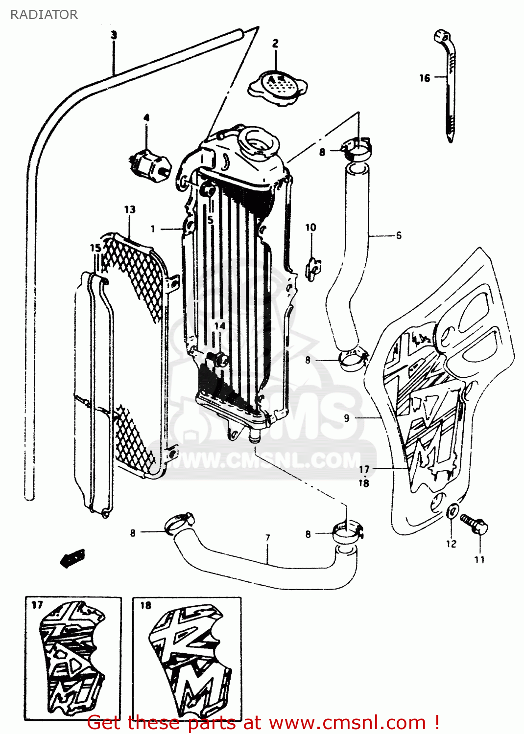 RADIATOR RM80 1997 (V)