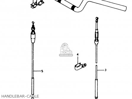 HANDLEBAR-CABLE - RM80 1997 (V)