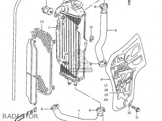 RADIATOR - RM80 1998 (W) USA (E03)