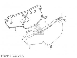 FRAME COVER - RM80 1999 (X) USA (E03)