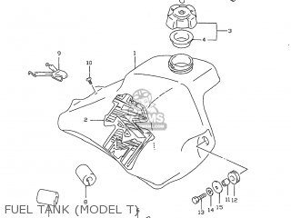 FUEL TANK (MODEL T) - RM80 1999 (X) USA (E03)