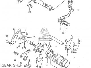 GEAR SHIFTING - RM80 1999 (X) USA (E03)