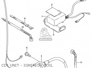 CDI UNIT - IGNITION COIL - RM80 2000 (Y) USA (E03)