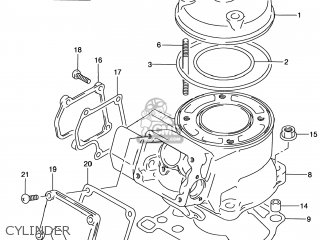 CYLINDER - RM80 2000 (Y) USA (E03)