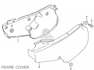 FRAME COVER - RM80 2000 (Y) USA (E03)