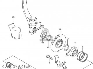 KICK STARTER - RM80 2001 (K1) USA (E03)