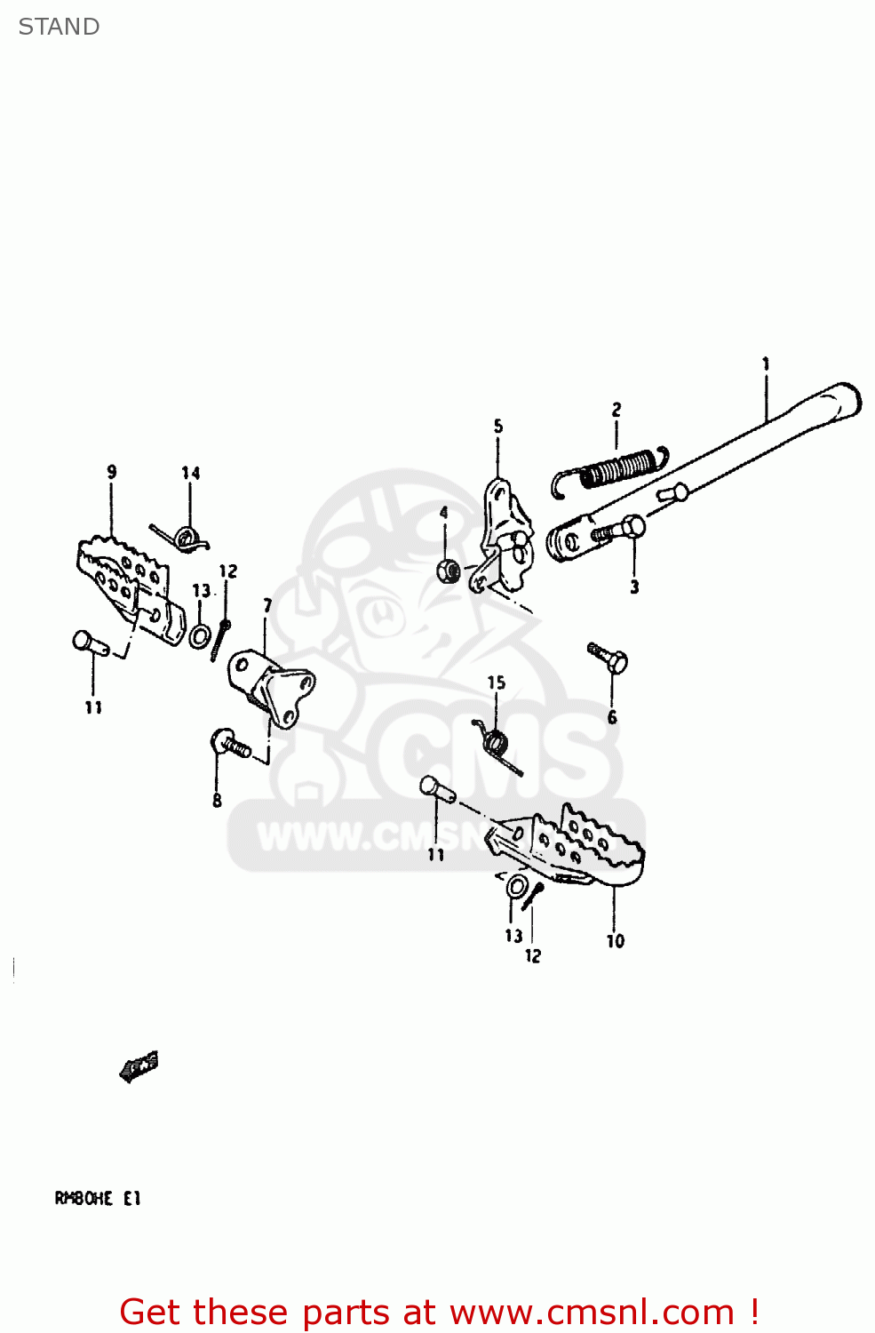 STAND RM80H 1983 (D)