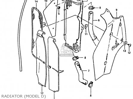 RADIATOR (MODEL D) - RM80H 1983 (D)