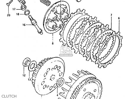 CLUTCH - RM80H 1983 (D)