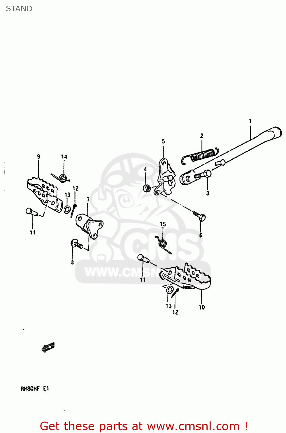 STAND RM80H 1985 (F)
