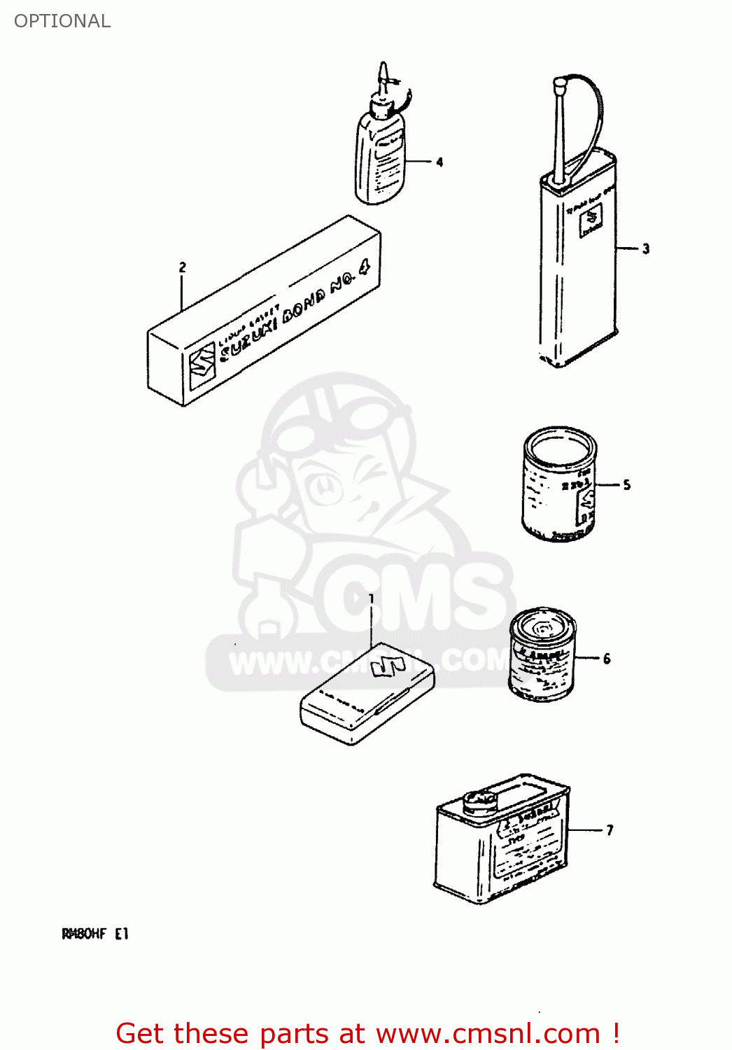 OPTIONAL RM80H 1985 (F)
