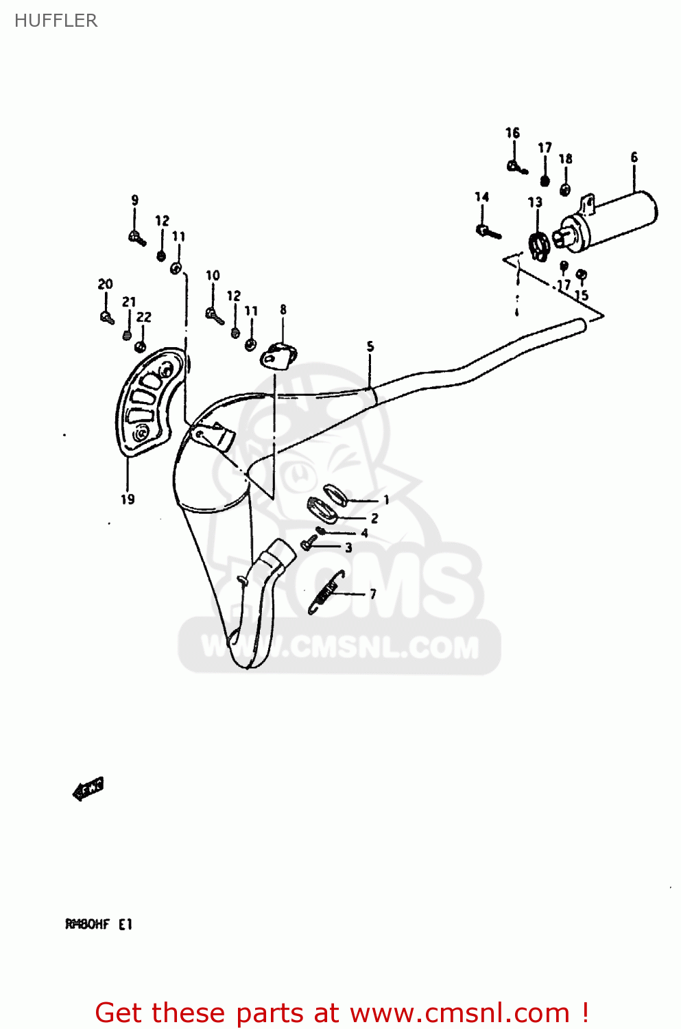 HUFFLER RM80H 1985 (F)