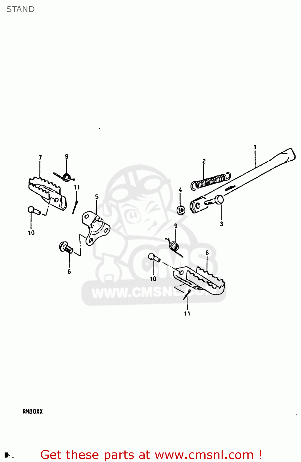 STAND RM80X 1980 (T)