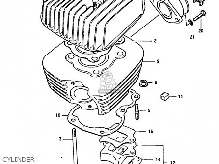 CYLINDER - RM80X 1980 (T)