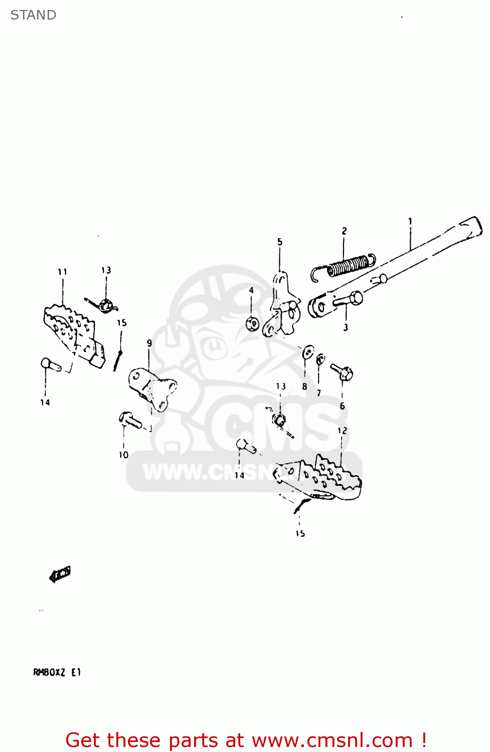 STAND RM80X 1982 (Z)