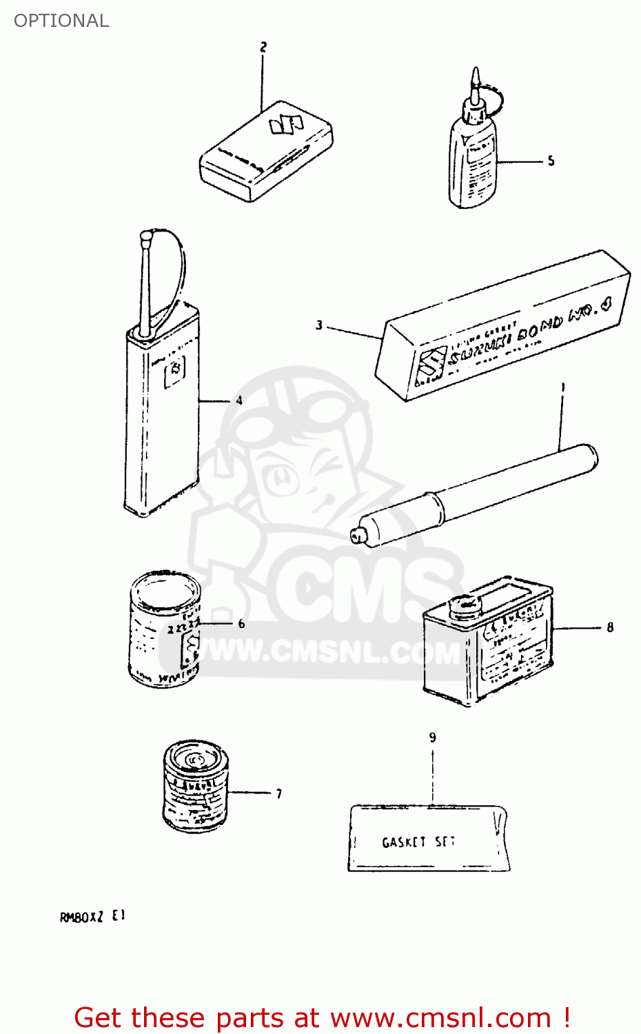 OPTIONAL RM80X 1982 (Z)